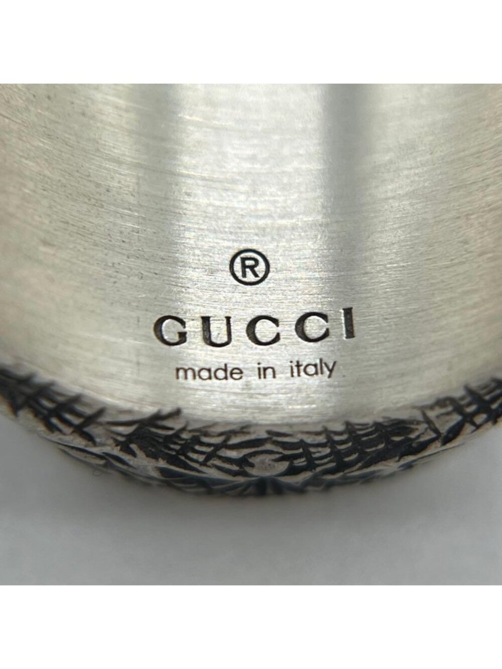 Gucci Arabesque Alphabet Ring S - Picture 12 of 15